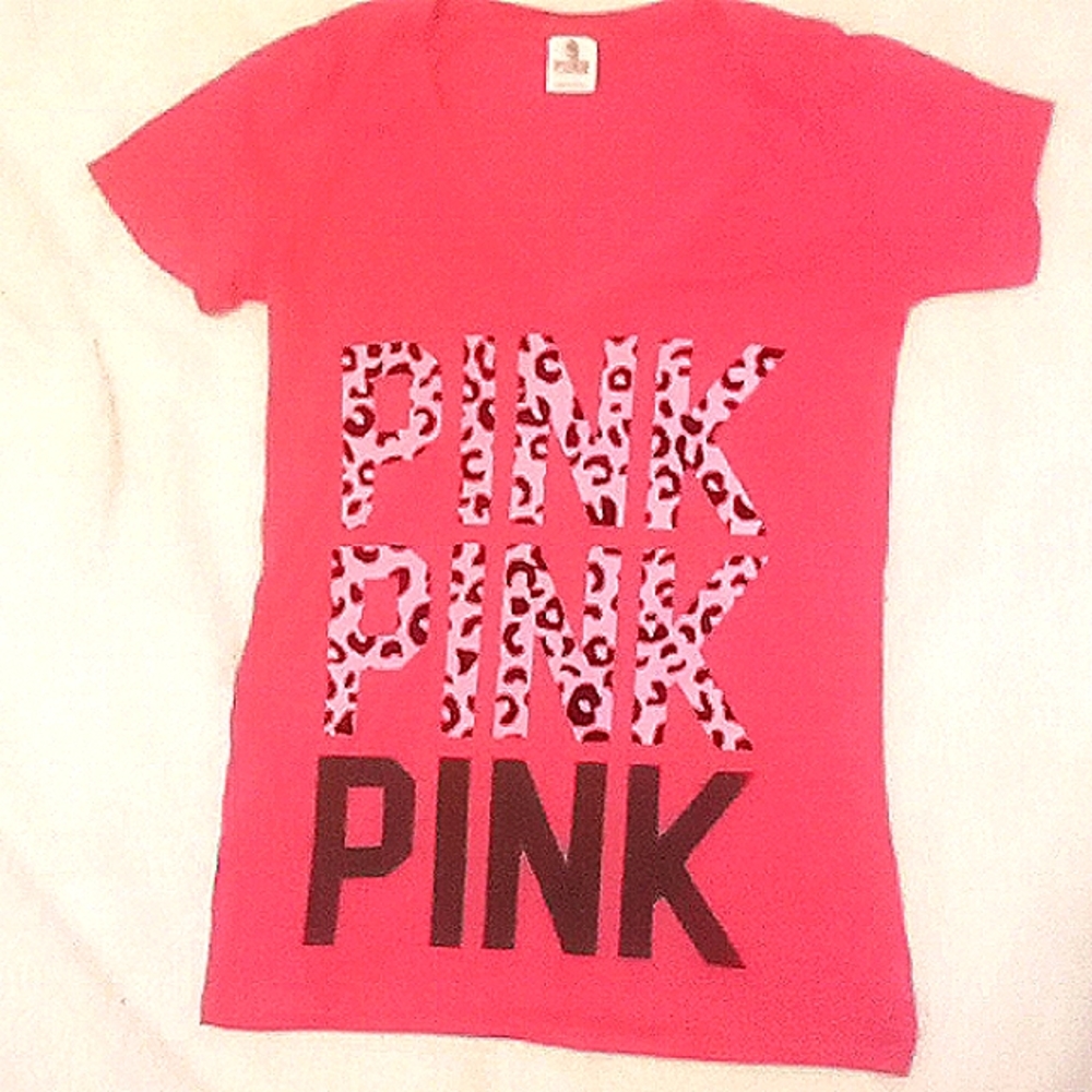 Y2K PINK BY VICTORIA'S SECRET T-SHIRT, SIZE M